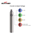 Big capacity 650mAh 510 thread vaporizer battery preheat cbd cartridge battery with custom box